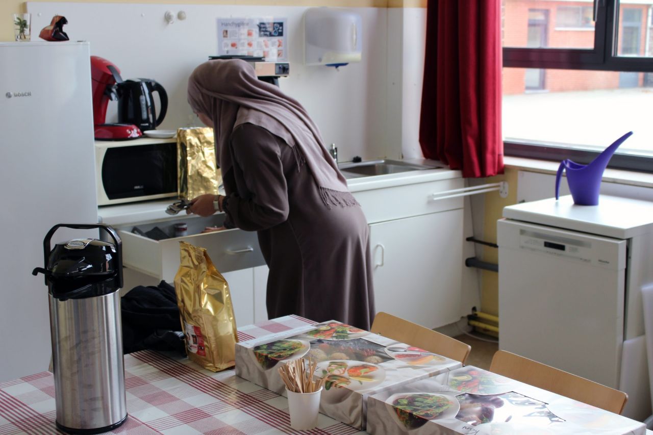 Cursisten verzorgen de lunch